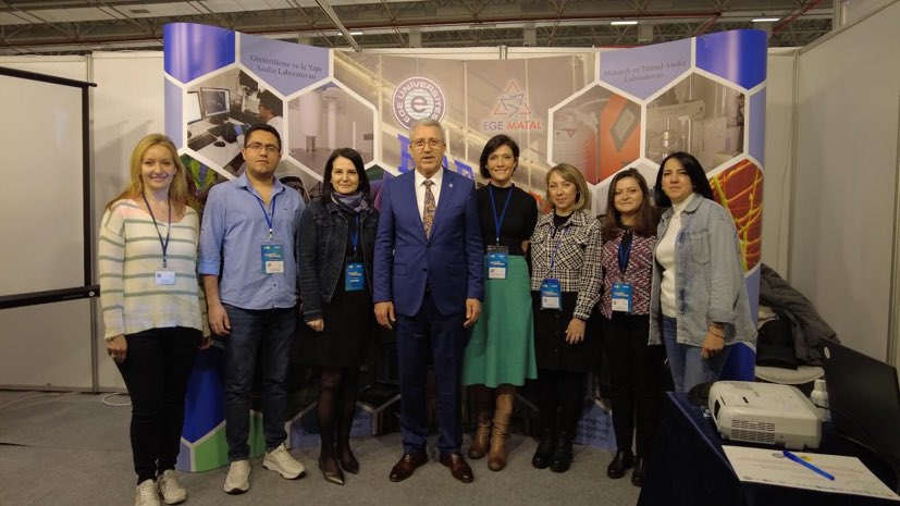 As the EGE-MATAL team, we met with young people at the Aegean Region Career Fair, which was held under the coordination of Tccbiko and hosted by Ege University, with the participation of more than 500 companies and more than 60 thousand s